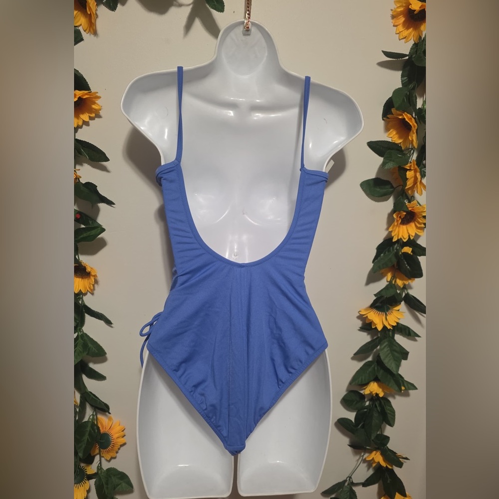 J. Crew Blue One-Piece Swimsuit